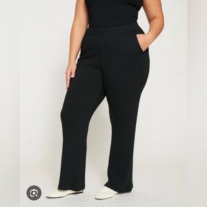 Universal Standard Aspen Rib Wide Leg Pant